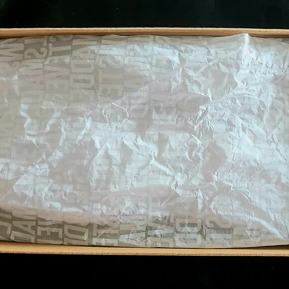 Steve Madden Zebra-Print Cow Hair Pointed-Toe Ruched Slingback Ballet Flats - Picture 7 of 9